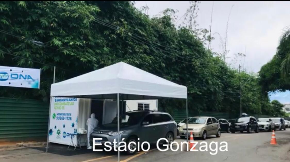 Horto é o primeiro bairro de Salvador a receber drive-thru para a realização de exames que detectam o novo coronavírus  