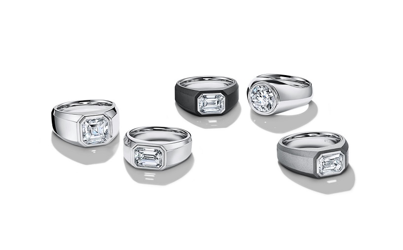 Tiffany & Co. apresenta seu primeiro anel de noivado masculino