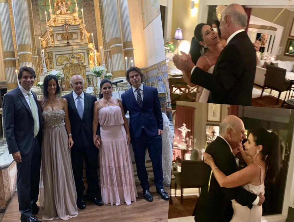 Tina e José Renato Lima celebram 50 anos de casamento com missa na Vitória 