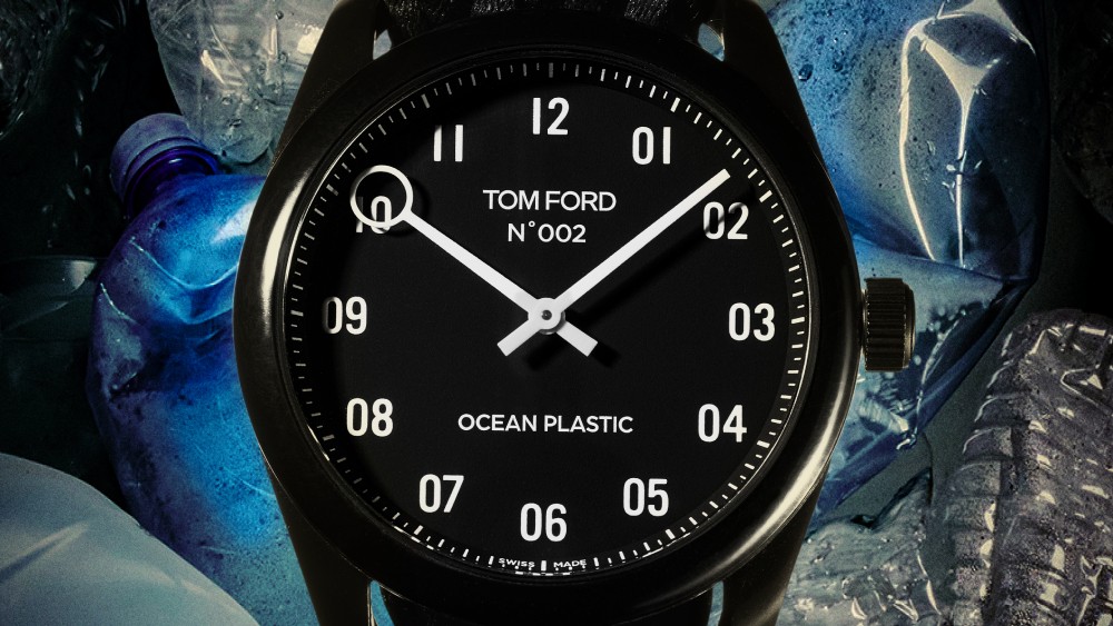 Tom Ford lança relógio de luxo 100% reciclado