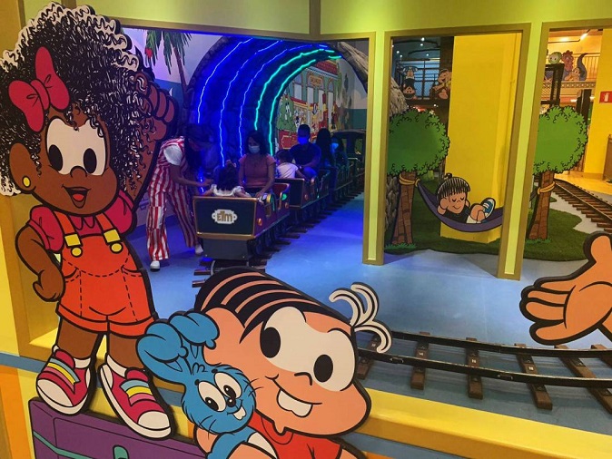 Estação Turma da Mônica realiza evento especial para crianças em Salvador
