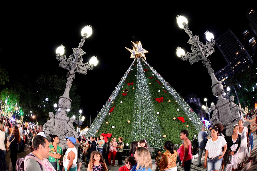 Mais de 400 mil pessoas já visitaram a decoração natalina no Campo Grande