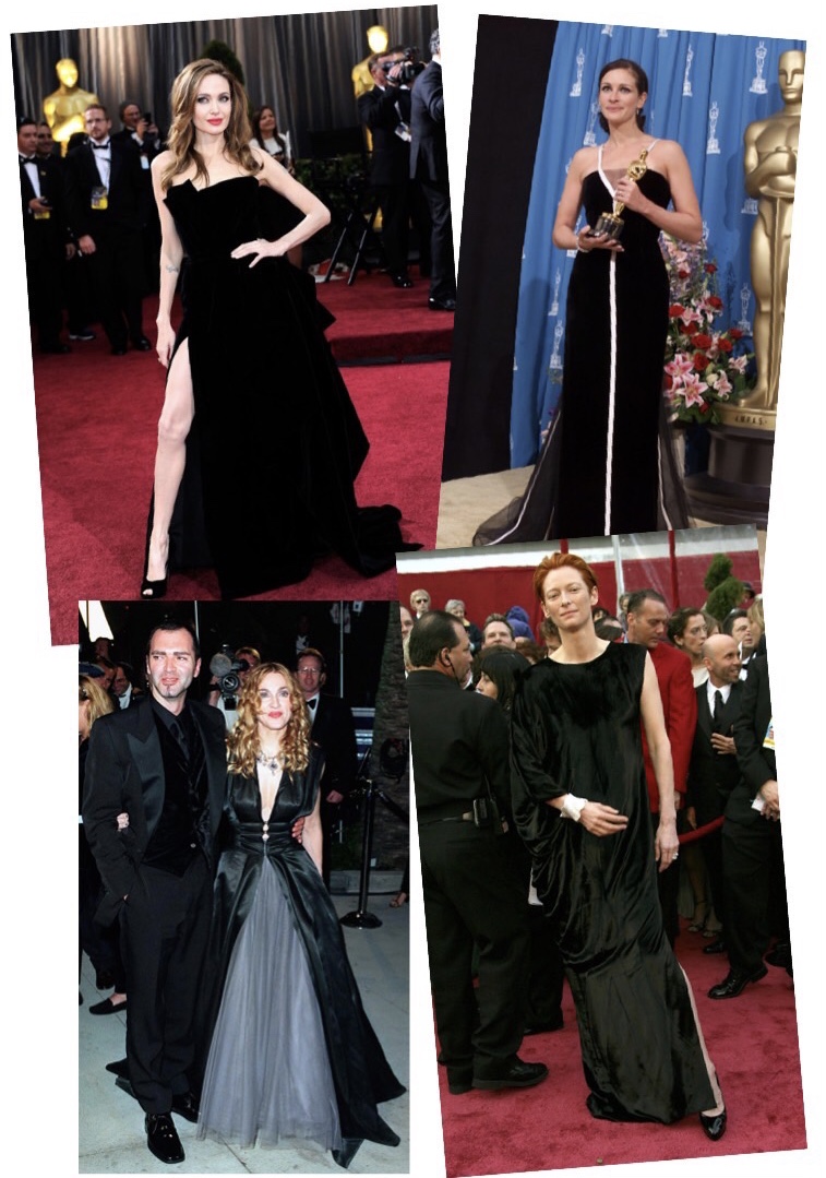 4 vestidos pretos que marcaram a história do Oscar. Vem ver!
