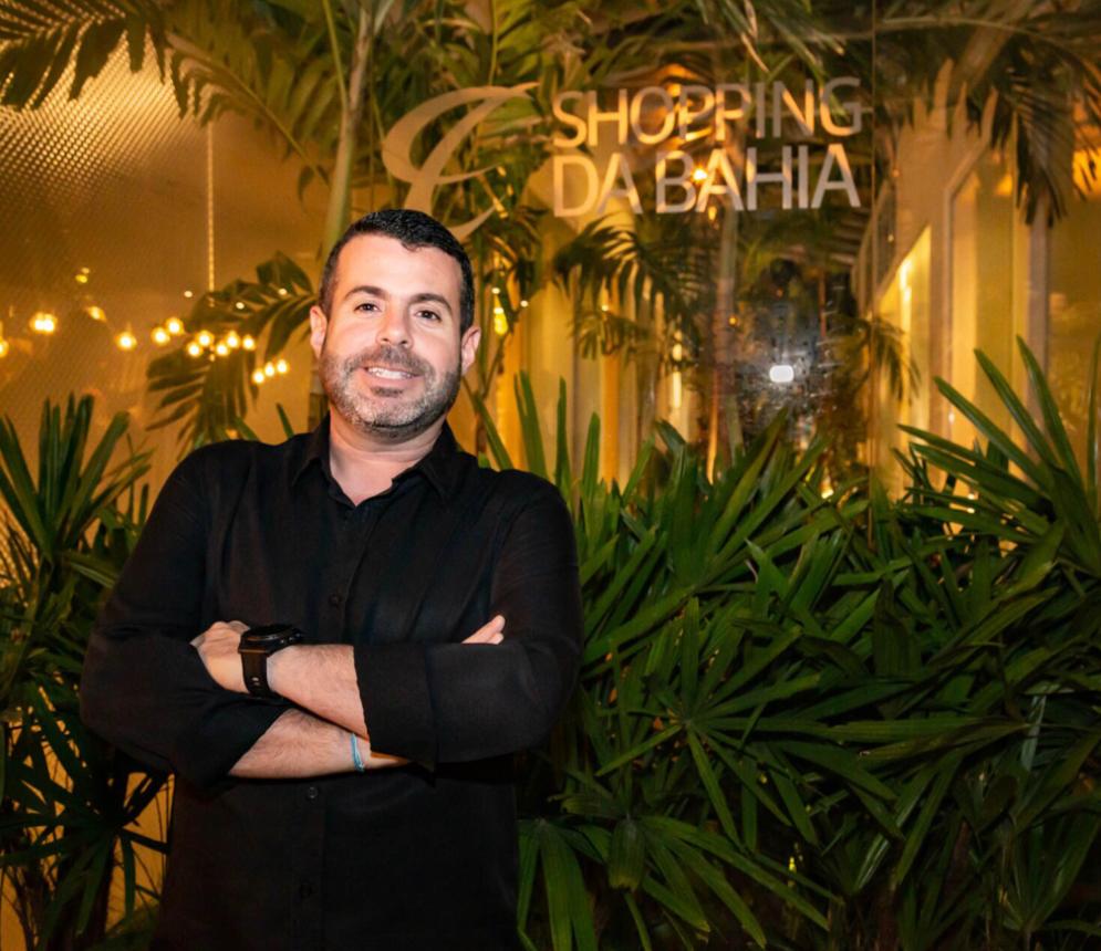 Wilton Oliveira festeja a renovação de mix do Shopping da Bahia