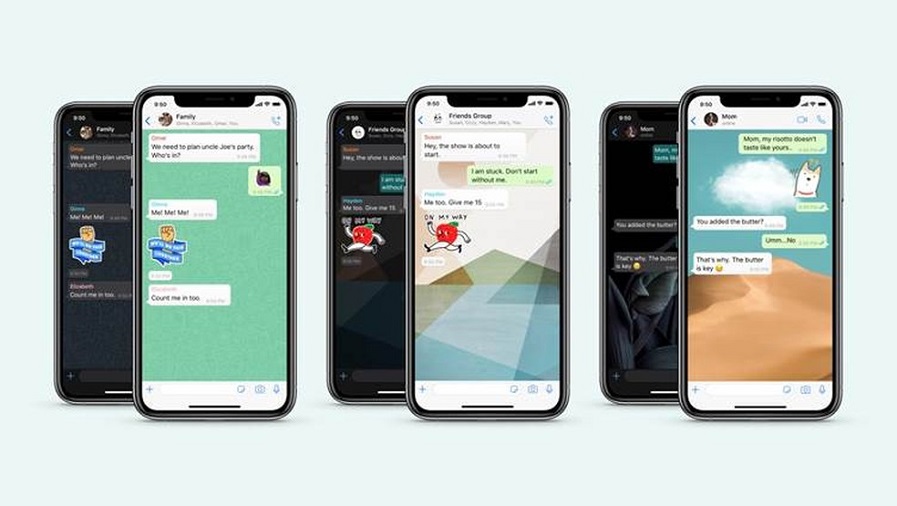 WhatsApp lança novidades que incluem papéis de parede personalizados e ferramenta de busca para stickers