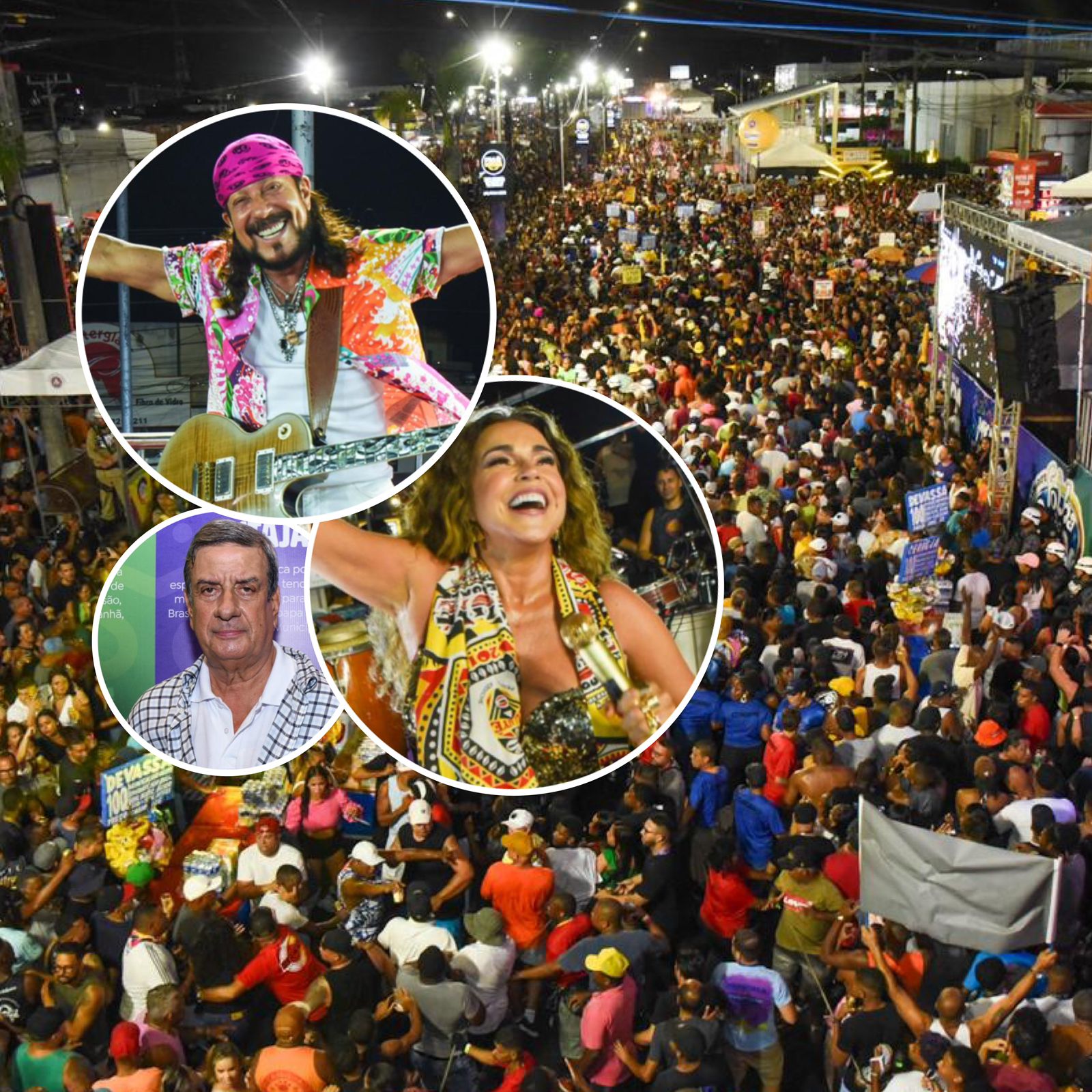 Bell Marques, Daniela Mercury e mais: veja fotos do 1º dia da Micareta de Feira de Santana