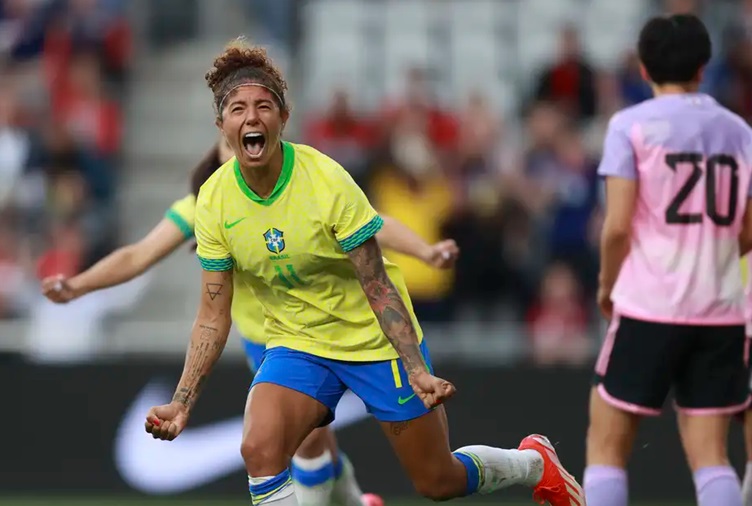Brasil derrota Japão e conquista terceiro lugar na Copa She Believes
