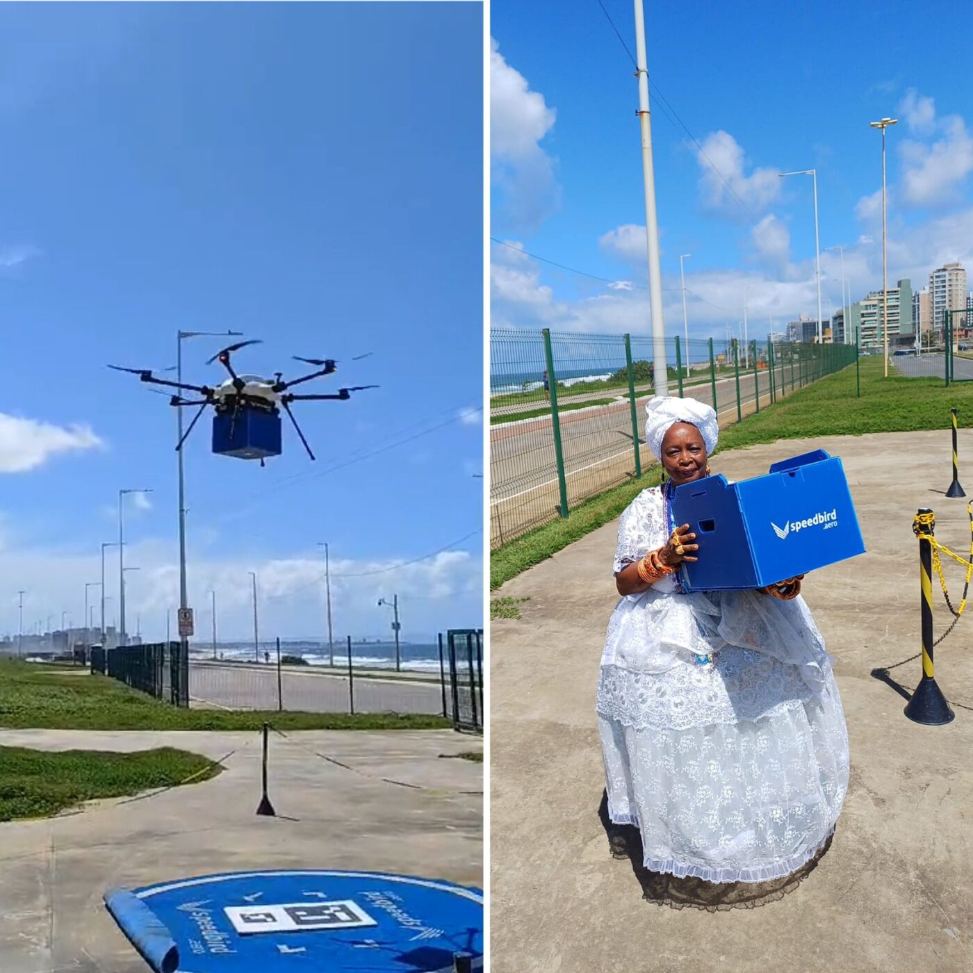 Salvador vai regulamentar o uso de drones para entregas até Itaparica