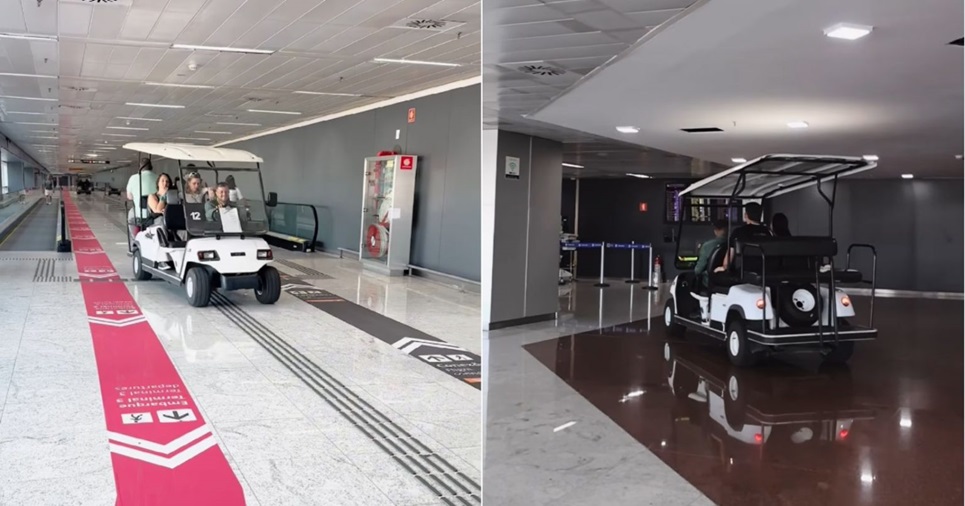 Aeroporto de Guarulhos passa a contar com carrinhos elétricos para transportar passageiros entre terminais