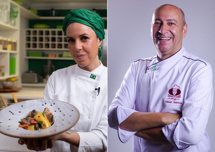 Chefs Morena Leite e César Santos participam do principal evento gastronômico do Sul da Bahia