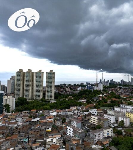 Salvador figura entre as cidades brasileiras onde mais choveu nas últimas 24h, aponta Inmet