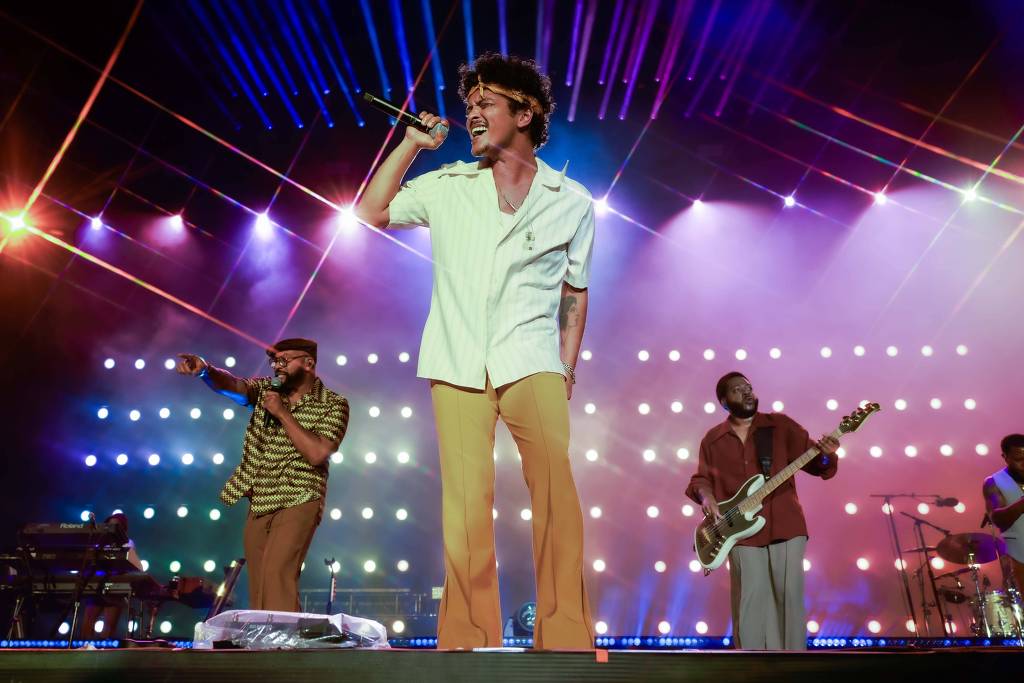Pacote VIP com ingresso para show de Bruno Mars em SP sai por R$ 2 mil