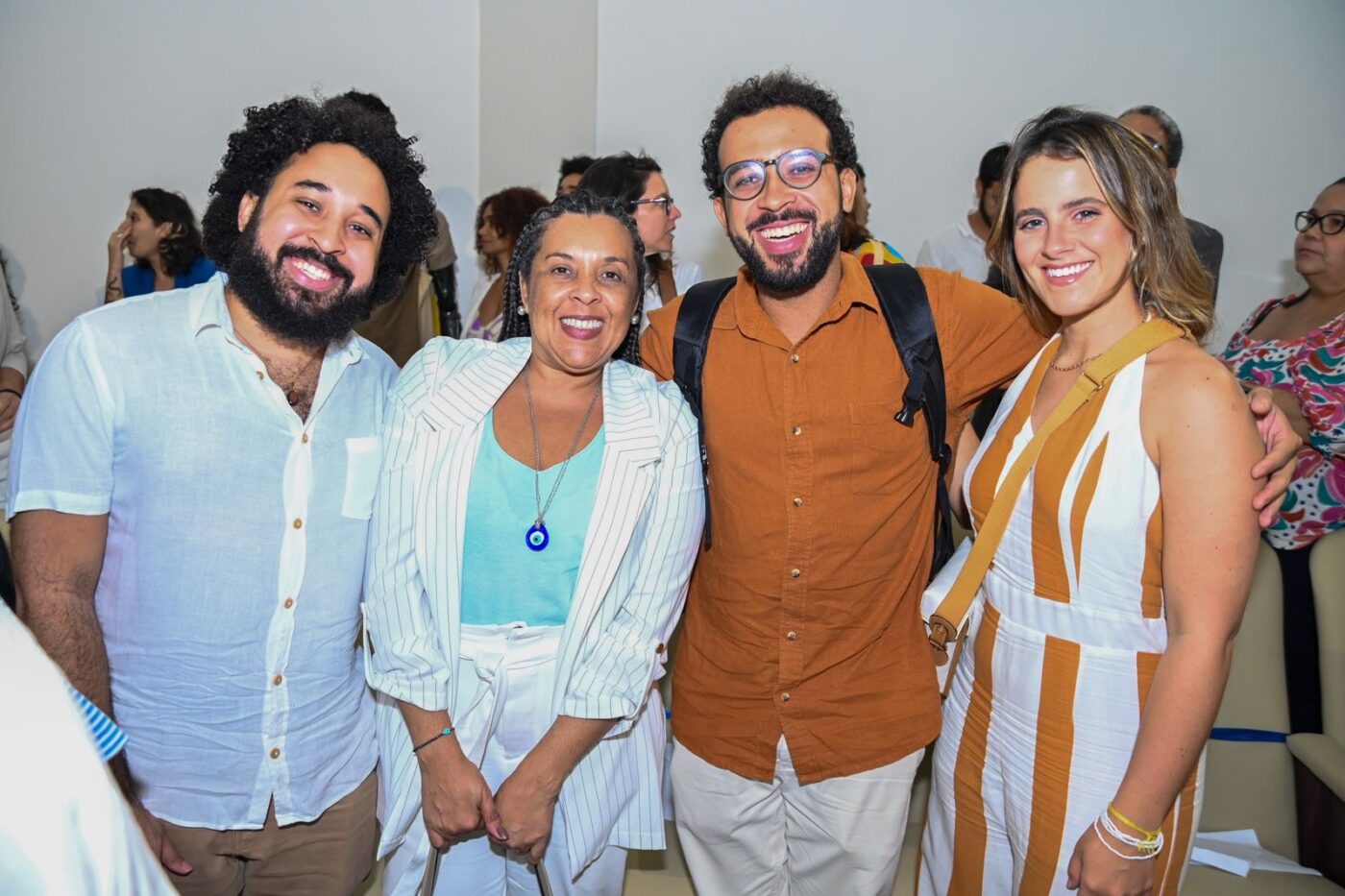 Gabriel Gil, Marília Gil, Pedro Gil e Carolina Gordilho