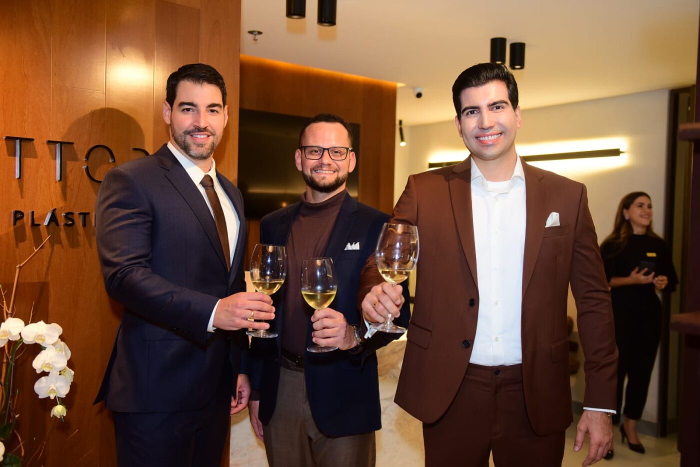 Alexandre Lopes, Haroldo Sampaio e Diego Gonzalez