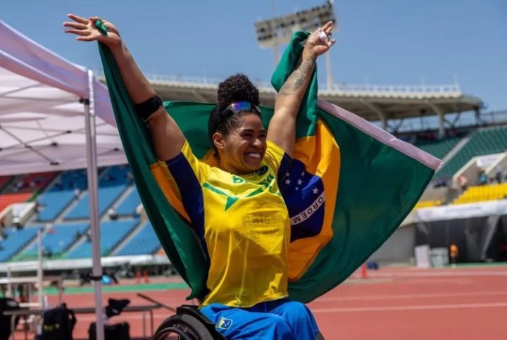 Baiana Raissa Machado conquista medalha de ouro no Mundial de Atletismo Paralímpico