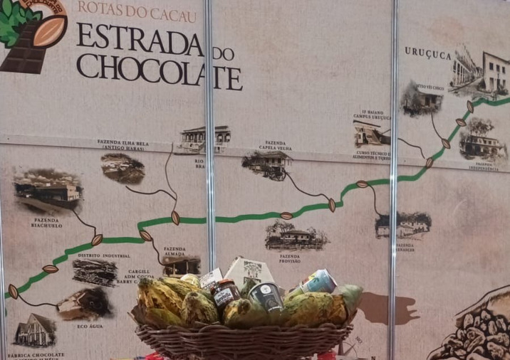 Estrada do Chocolate da Bahia é destaque em feira de negócios e turismo realizada em Brasília