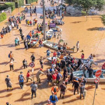 Sobe para 107 o número de mortos em consequência das chuvas no RS