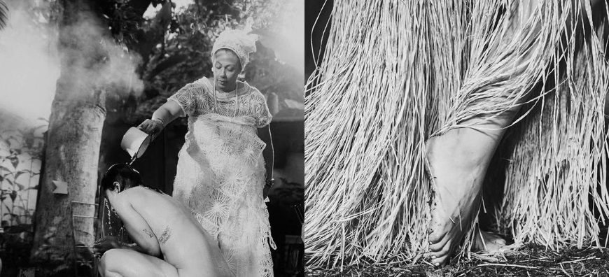 Anitta abre álbum de fotos em terreiro de candomblé e anuncia clipe de música