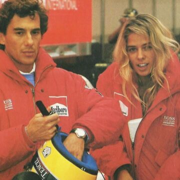 Adriane Galisteu faz homenagem a Ayrton Senna: ‘Pra sempre’