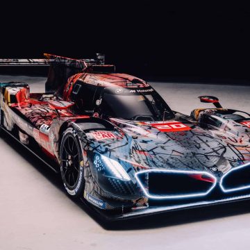 BMW estampada com obra de arte pode vencer as 24 Horas de Le Mans