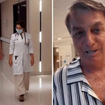Bolsonaro melhora e já caminha por hospital em São Paulo: “Estou bem”. Veja vídeo