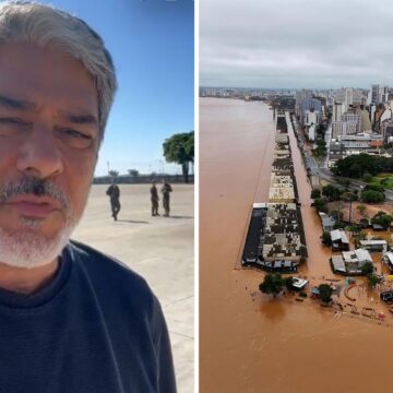 William Bonner apresentará Jornal Nacional ao vivo direto do Rio Grande do Sul