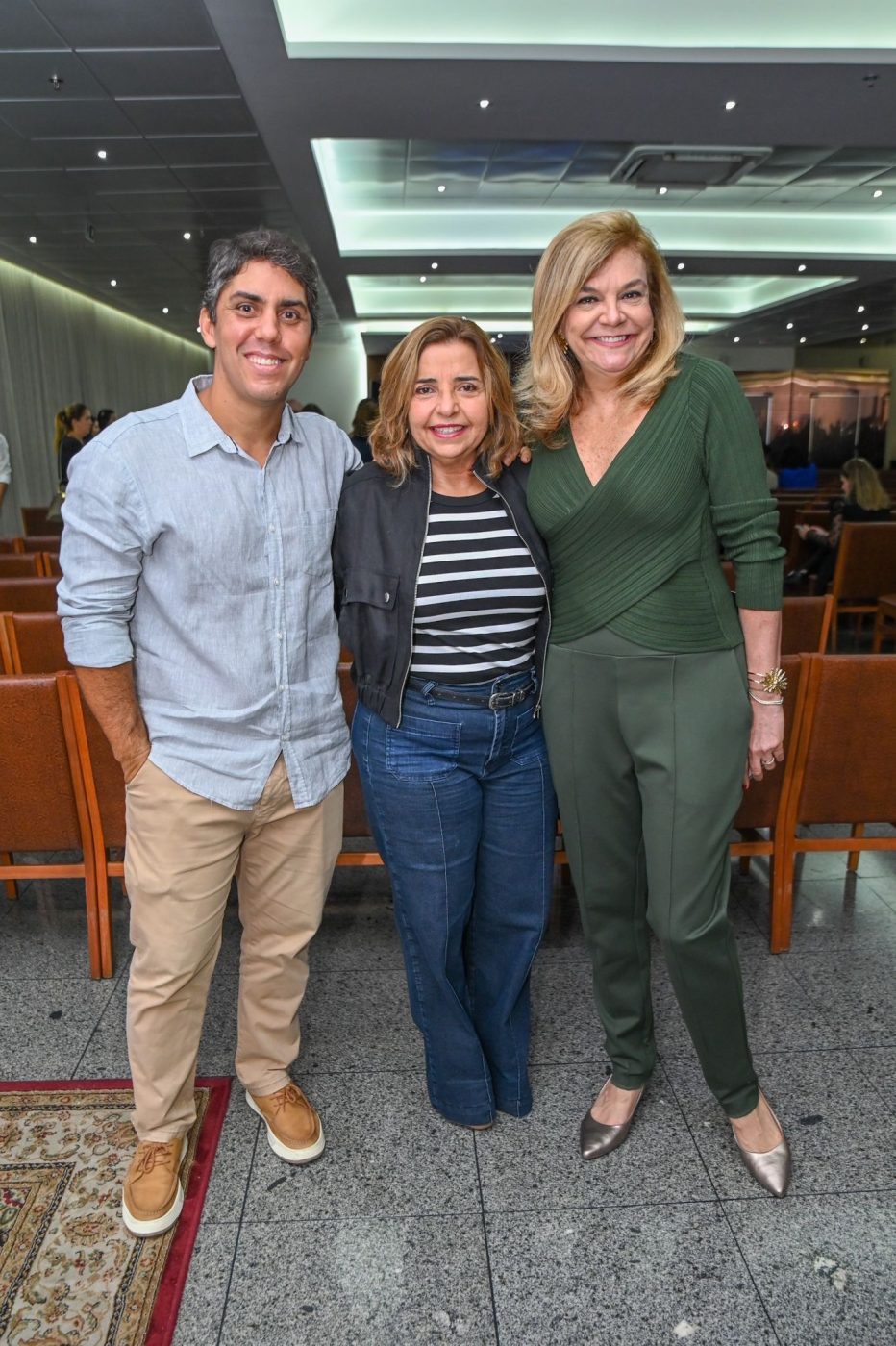 Odilon Franco, Marilda Menezes e Marisa Mancuso