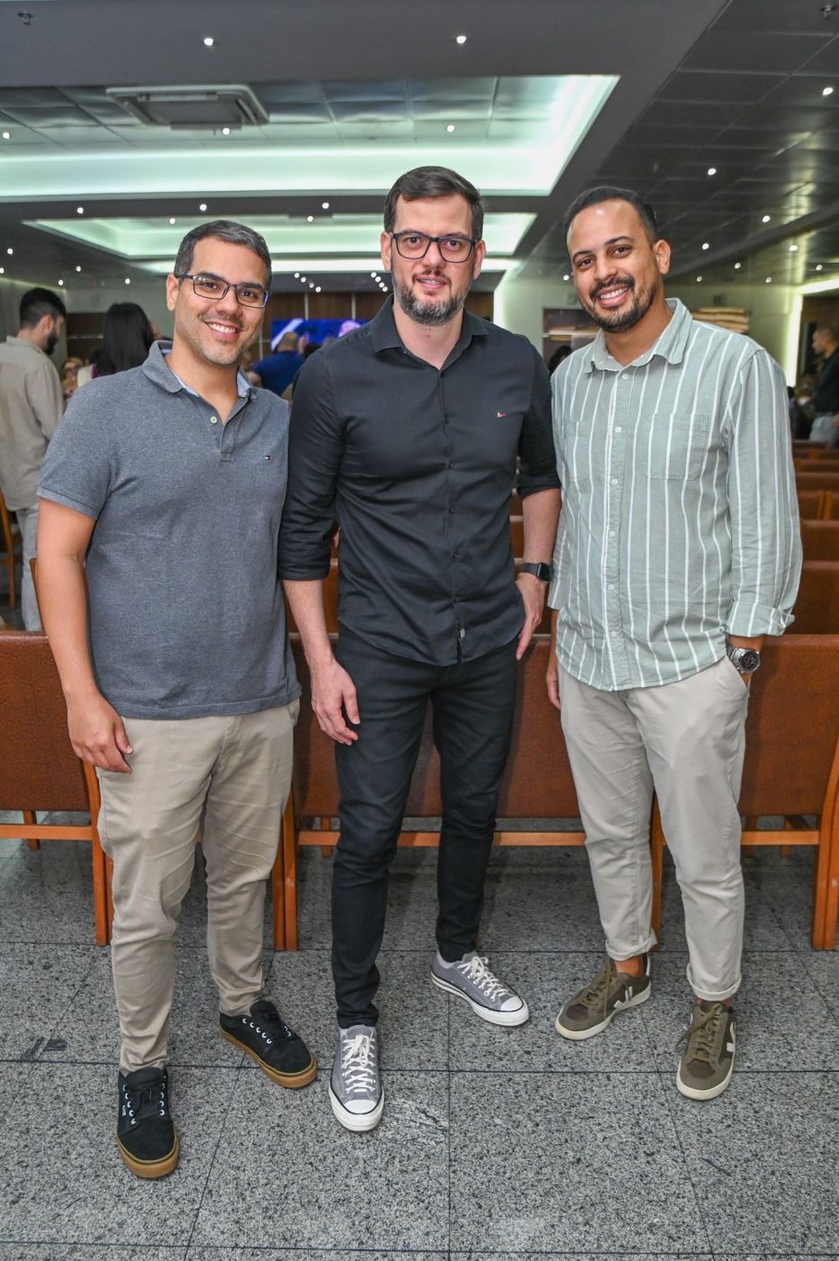Gustavo Argollo, Bruno Bastos e Rafael Souza