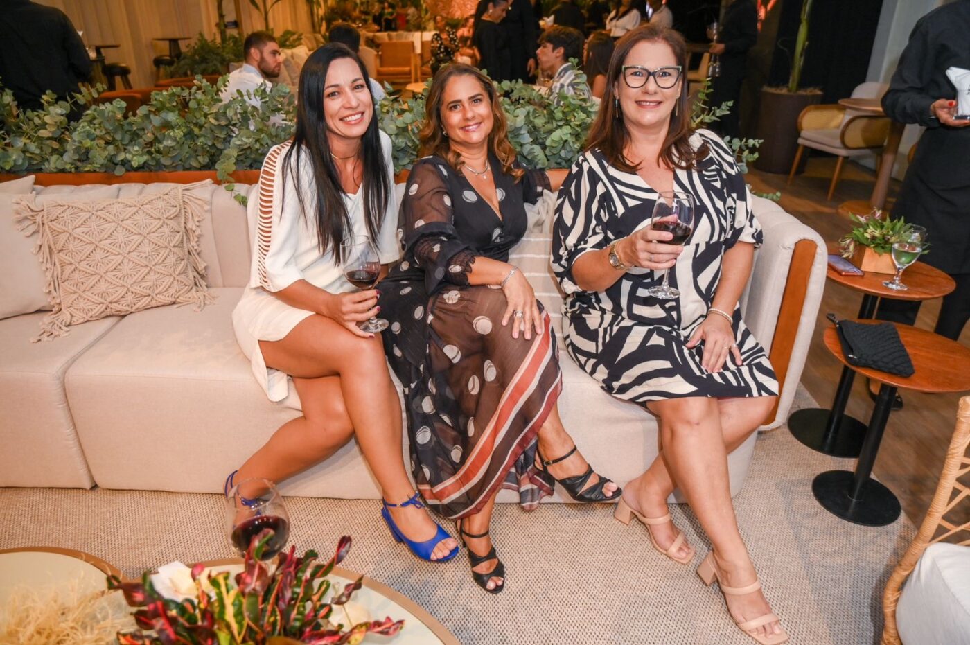 Tatiana Binoti, Ana Gomes e Isabel Flores