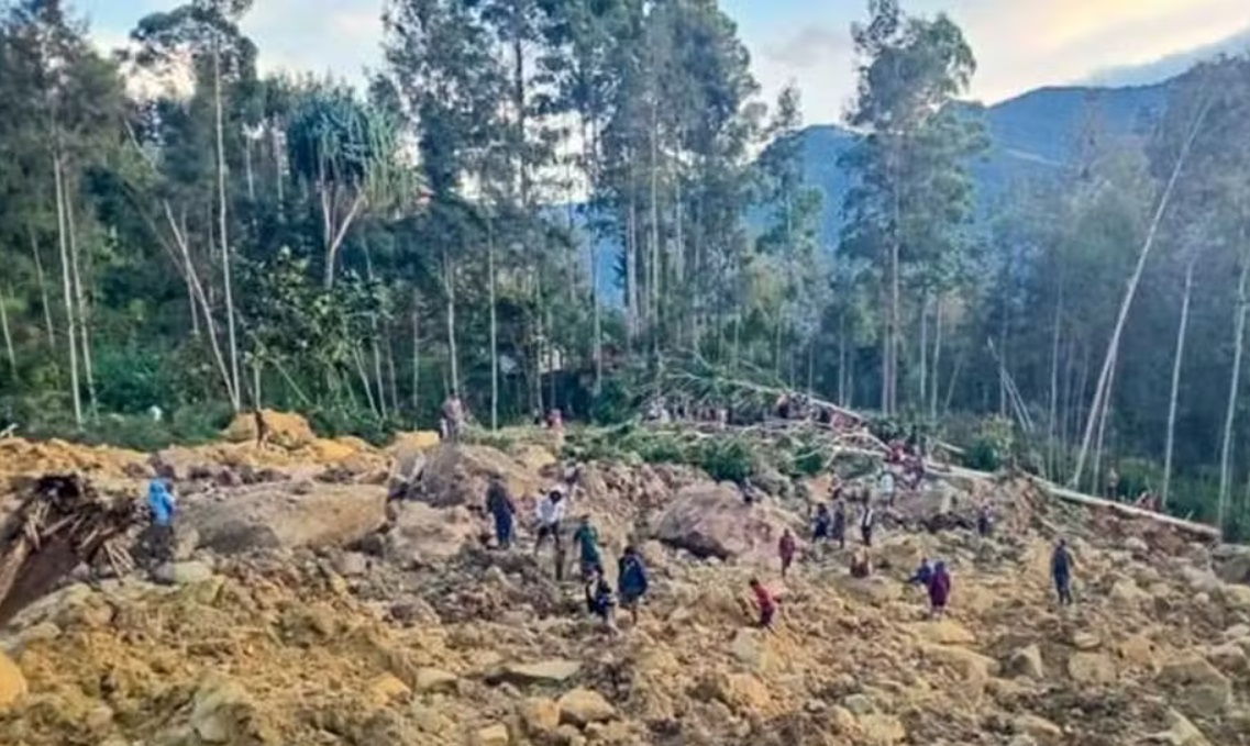 Deslizamento de terra deixa 670 mortos em Papua-Nova Guiné