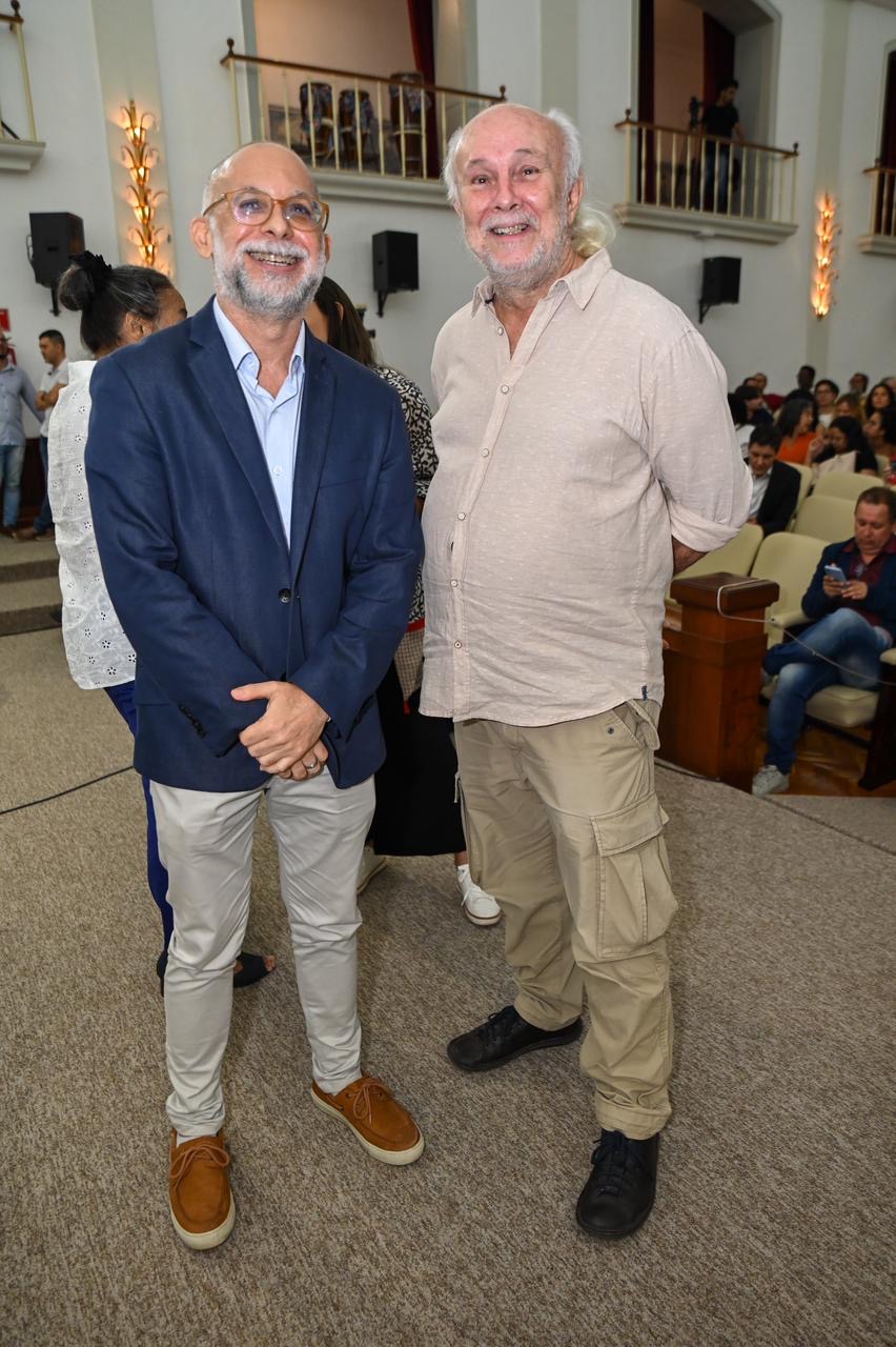 Luiz Augusto Vasconcelos e Albino Rubi