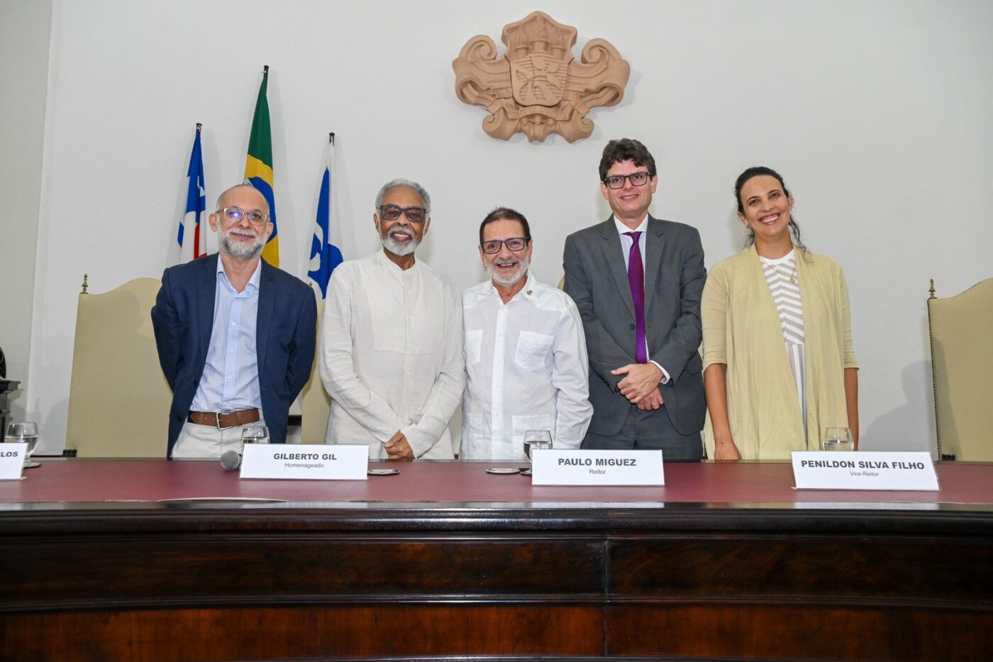 UFBA lança Cátedra Gilberto Gil de Estudos da Cultura com solenidade em Salvador. Veja fotos