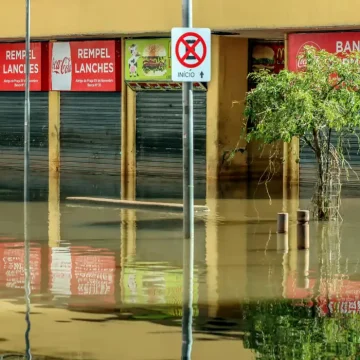Porto Alegre: nível das águas do Guaíba continuam baixando