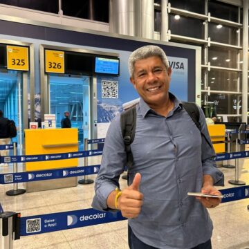 Governador Jerônimo Rodrigues embarca para missão oficial na Europa