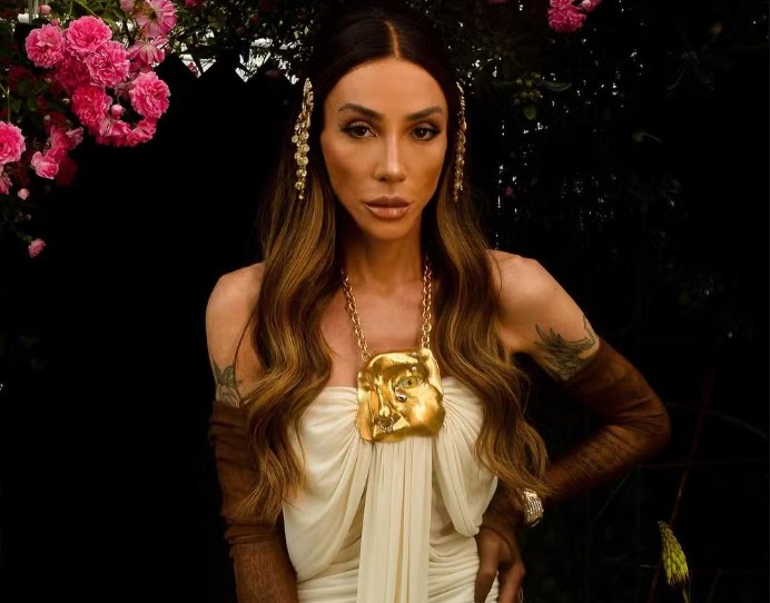 Maya Massafera escolhe look de alta-costura para festa em Cannes