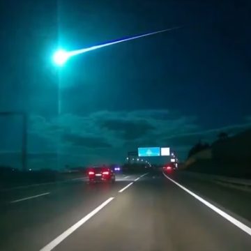 Meteoro ilumina céus de Espanha e Portugal; veja vídeos