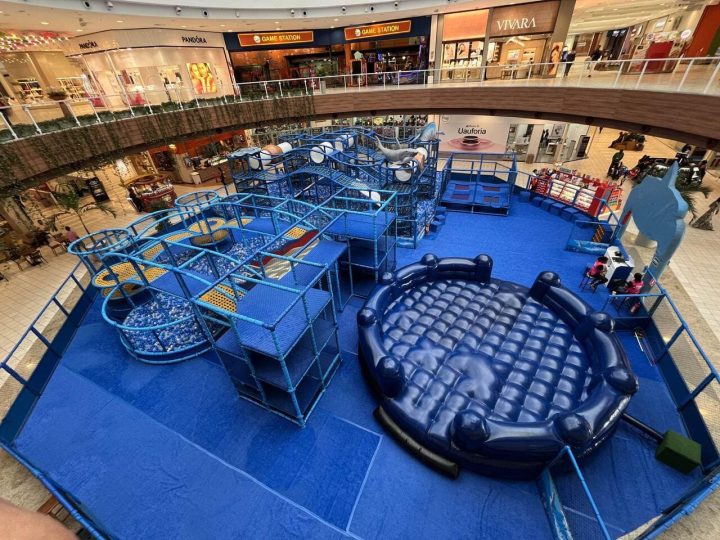 Parque com temática do fundo do mar chega ao Shopping Paralela