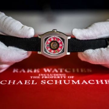 Coleção de relógios de Michael Schumacher é leiloada por quase R$ 23 milhões