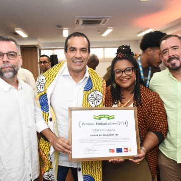 Salvador é consagrada destino turístico e cultural preferido dos portugueses em prêmio internacional