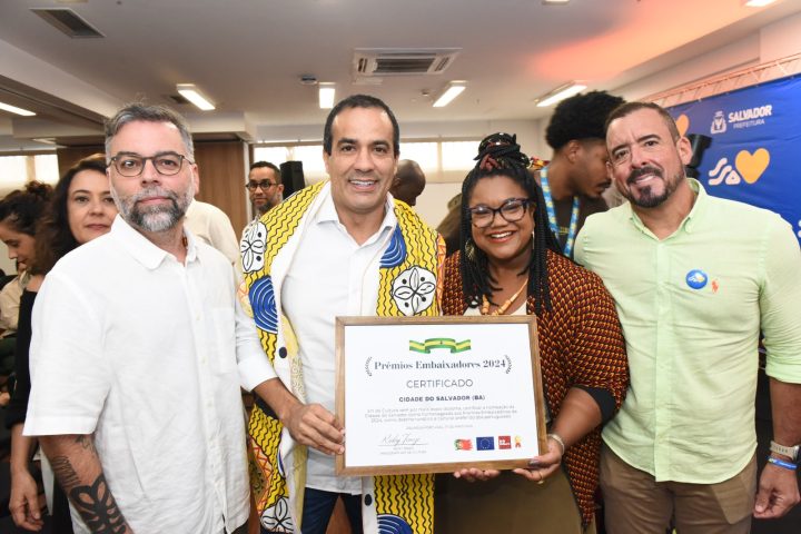 Salvador é consagrada destino turístico e cultural preferido dos portugueses em prêmio internacional