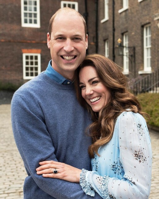 Kate Middleton parabeniza príncipe William com clique divertido da família; vem ver