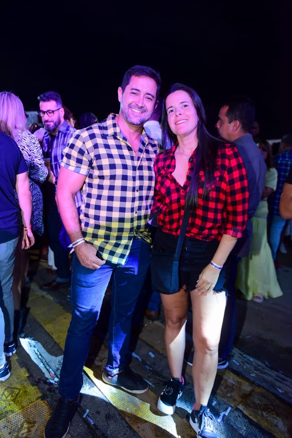 Luis Queiroz e Milena Cerqueira