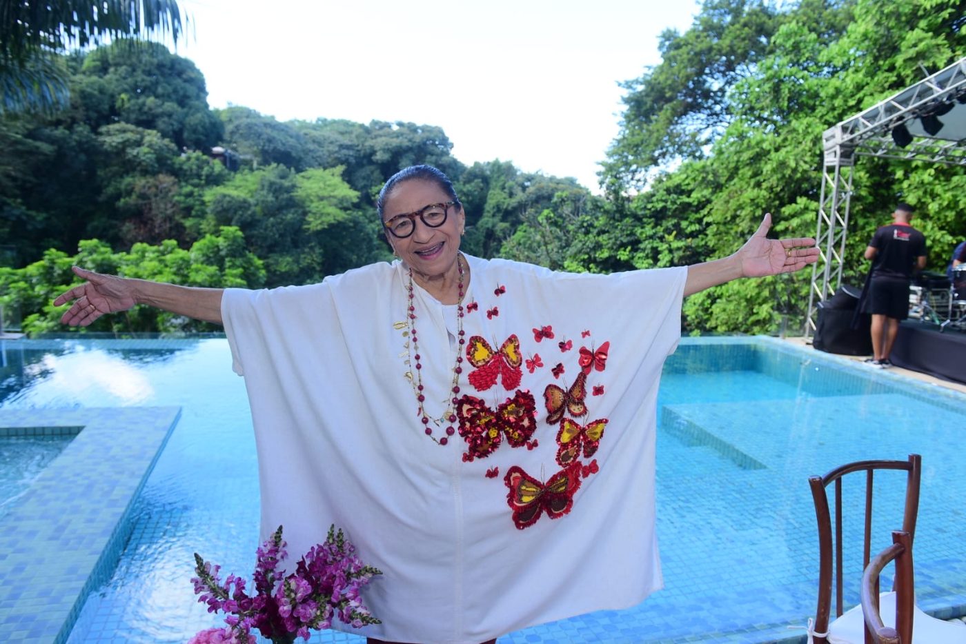 Licia Fabio comanda sua tradicional festa de Iemanjá no Amado, no 2 de fevereiro