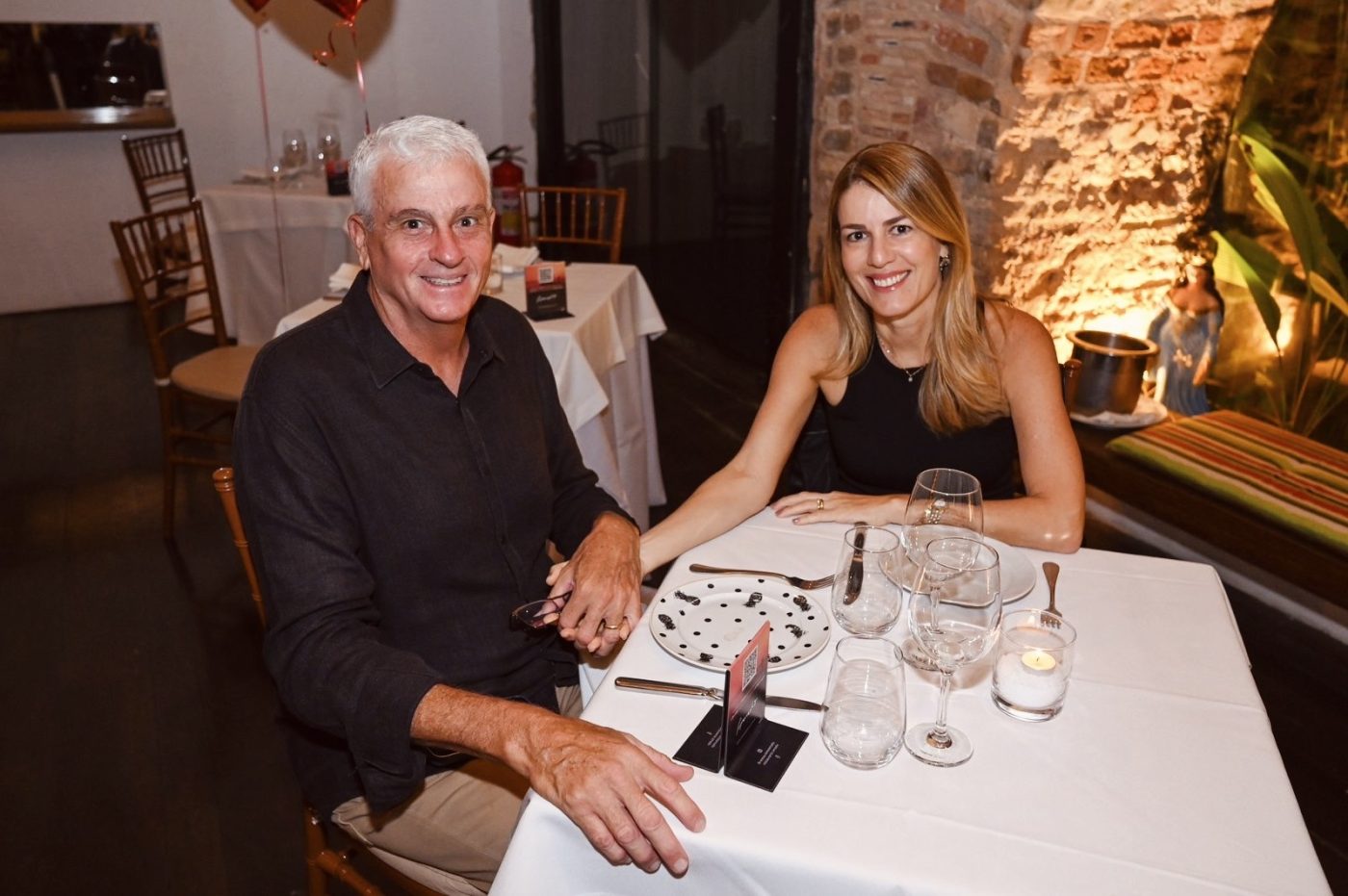 Henrique e Tina Viana - Restaurante Amado