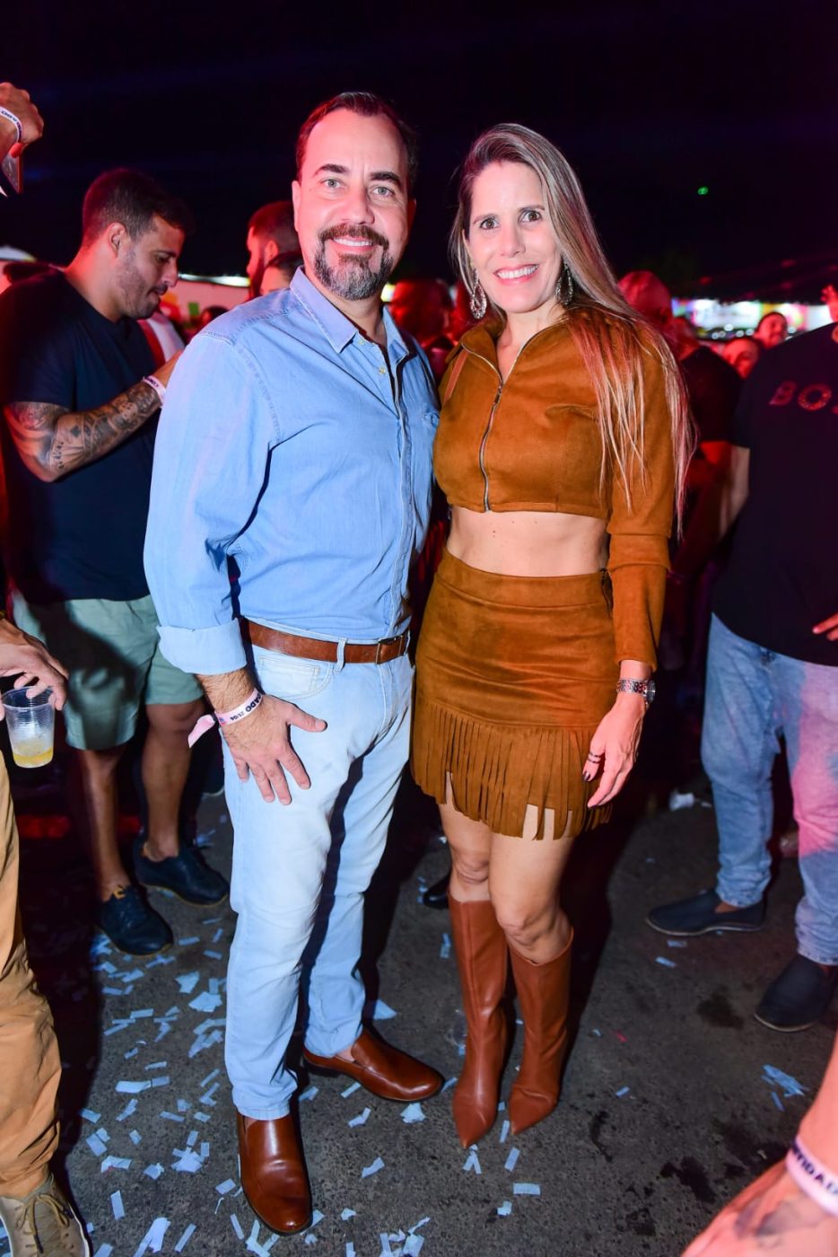 Fábio Viveiros e Aline Valadares