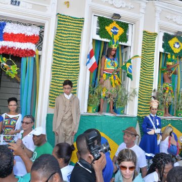 Concurso em Salvador vai premiar fachadas decoradas no percurso do desfile de 2 de Julho