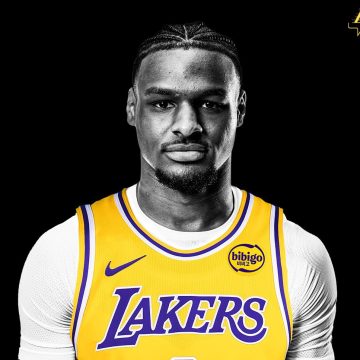 Filho de LeBron James, Bronny, utilizará a camisa 9 do Los Angeles Lakers