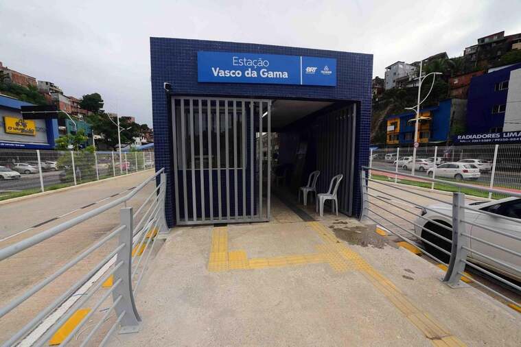 Estação BRT Vasco da Gama entra em operação na capital baiana a partir deste sábado (22)