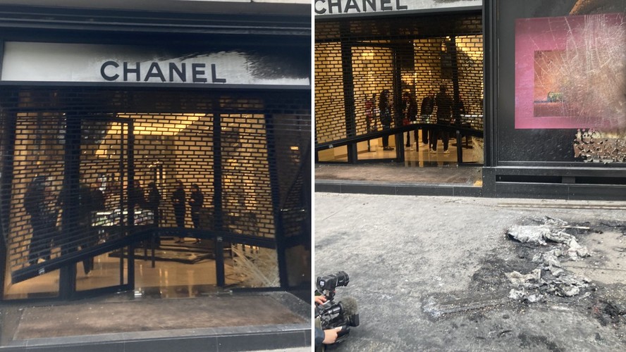 Loja da Chanel sofre ataque criminoso em Paris