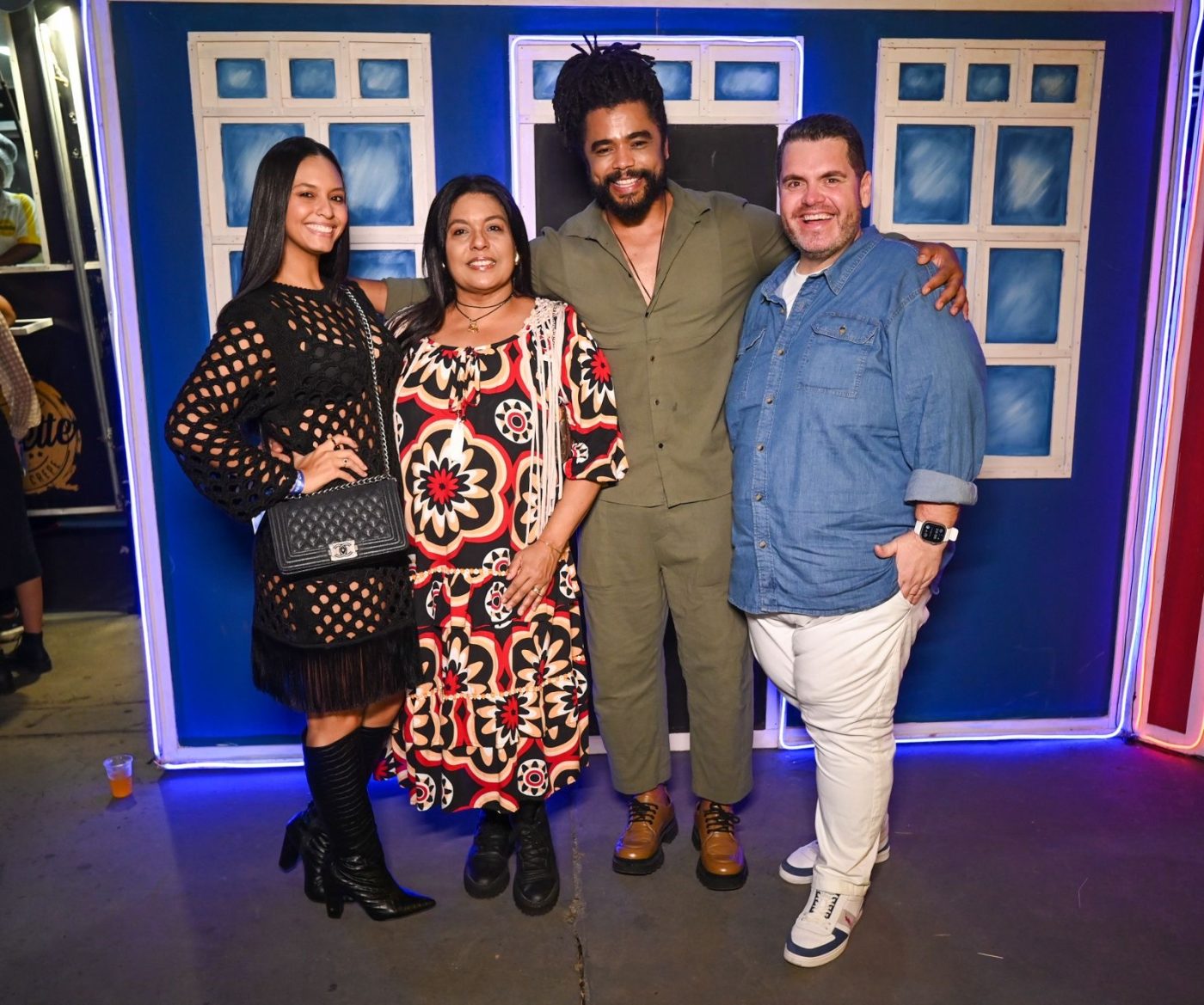 Verena, Márcia Perri, Diogo Almeida e Alê Bernardes